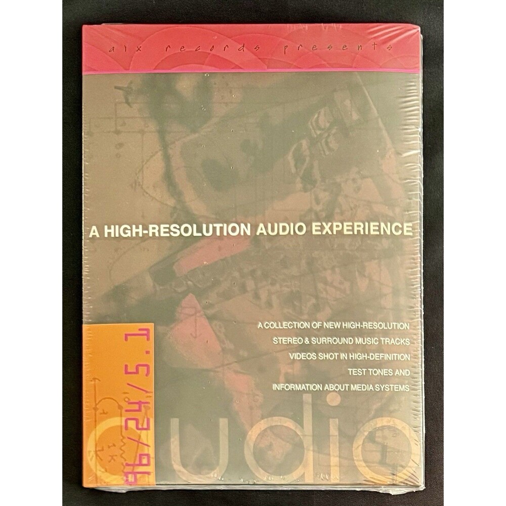 AIX Records Presents A High Resolution Audio Experience DVD New Sealed 2005